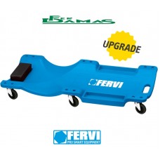 CARRELLO SOTTAUTO IN PLASTICA FERVI ART. 0645/CP
